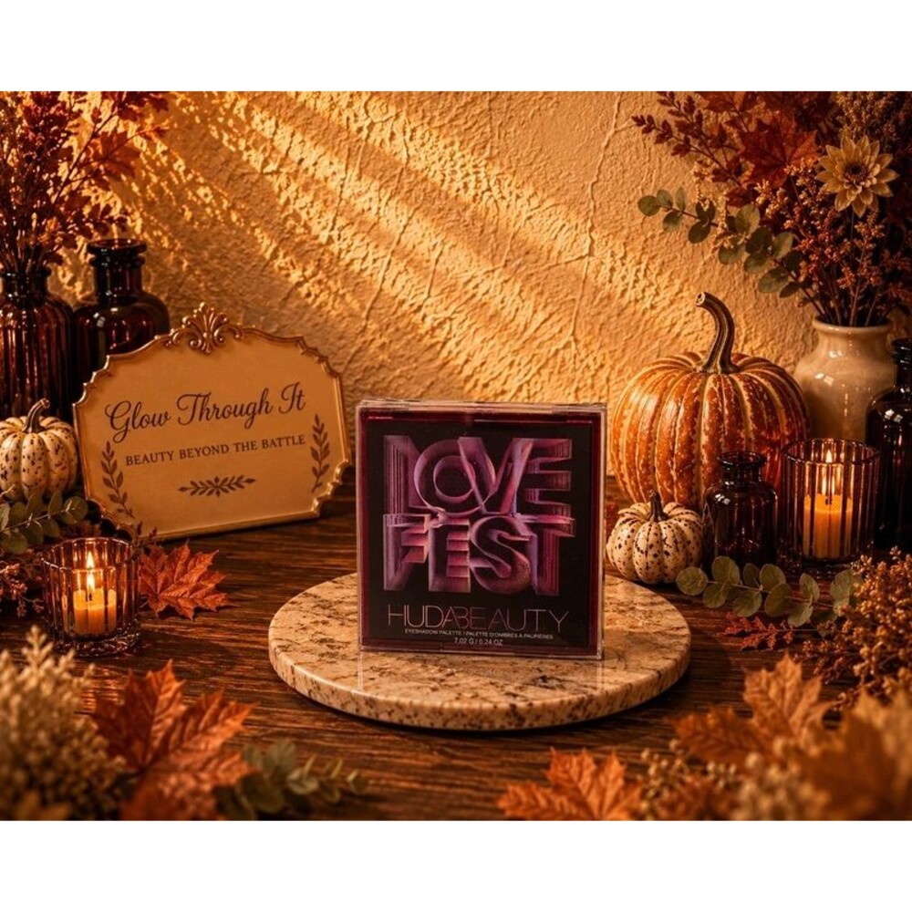 Huda Beauty Lovefest Eyeshadow Palette - Brand New